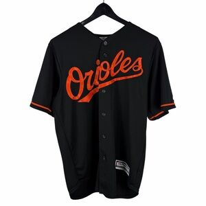 Mens Majestic Athletic Baltimore Orioles Manny Machado MLB Jersey Size M